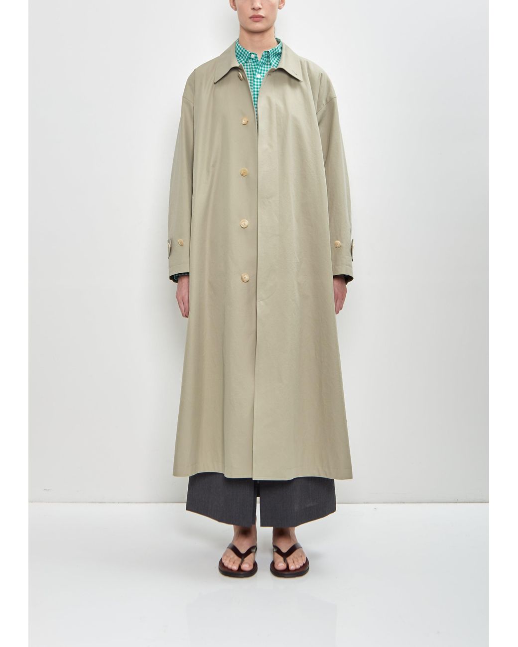 希少！！AURALEE WASHED FINKSCUPRO LONG COAT 希少！！AURALEE WASHED FINKSCUPRO LONG COAT