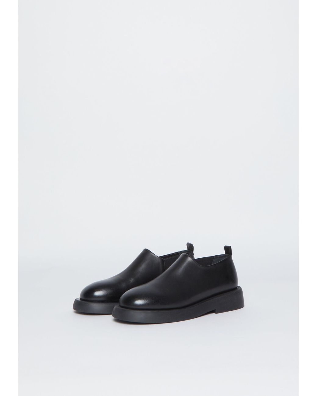 【関税込み】Marsell ブラック Grande ミュール Marsèll Gommello Pantofola Elast Slip-on in Black | Lyst