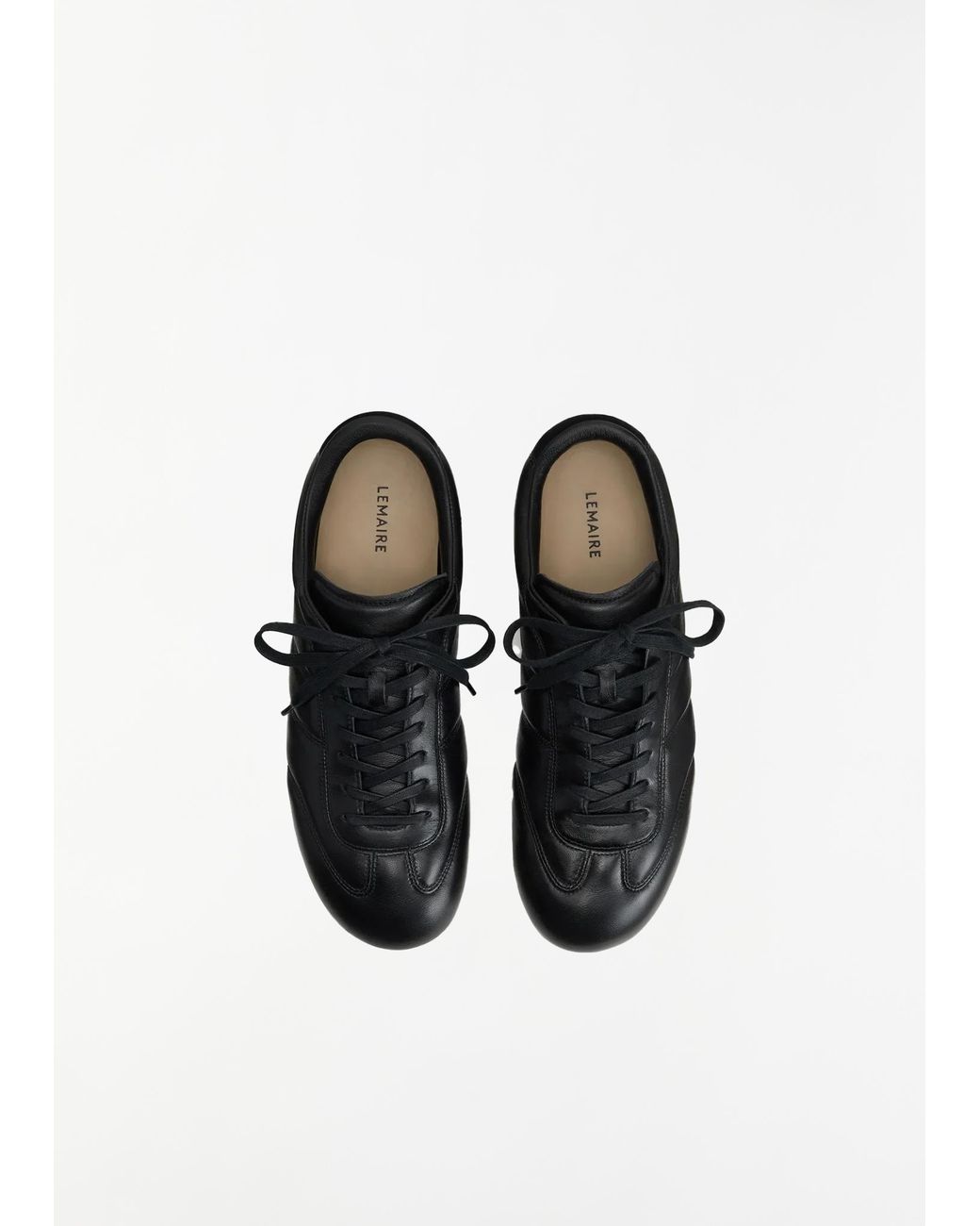 Lemaire White Soft Leather Runner