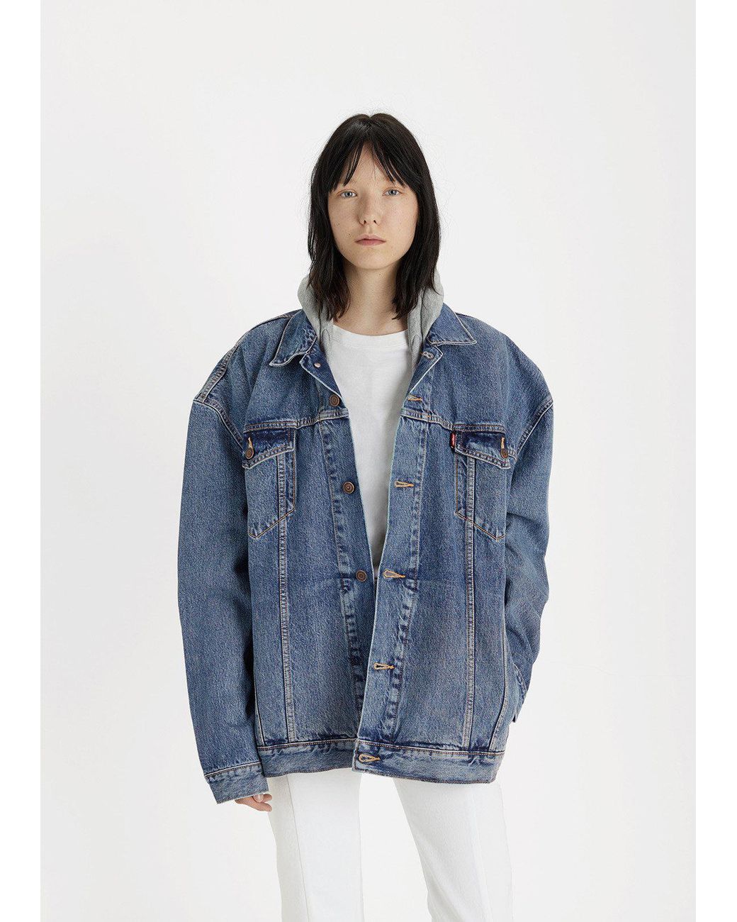 Vetements X Levi's Hooded Denim Jacket 
