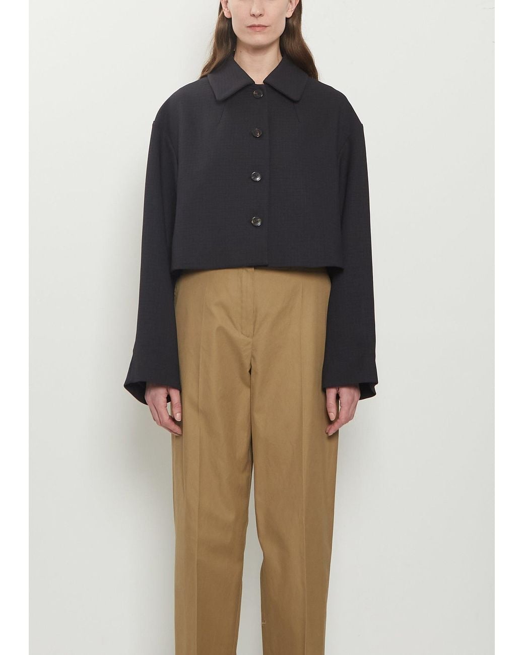 Dries Van Noten Blue Vondero Twill Jacket