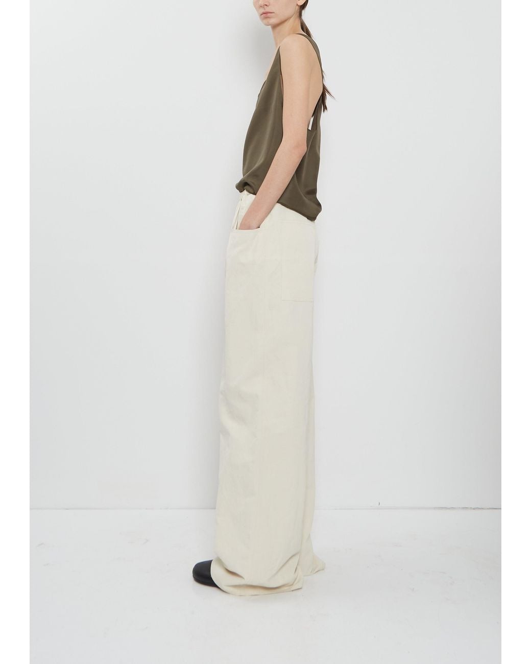 Ter Et Bantine White Over Linen Blend Pants