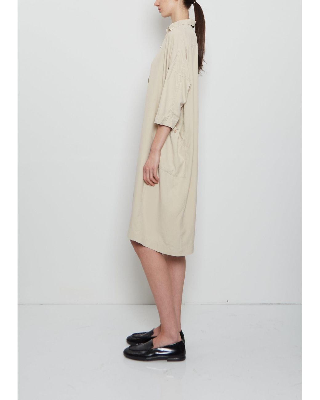 Casey Casey Natural February Silk Dress