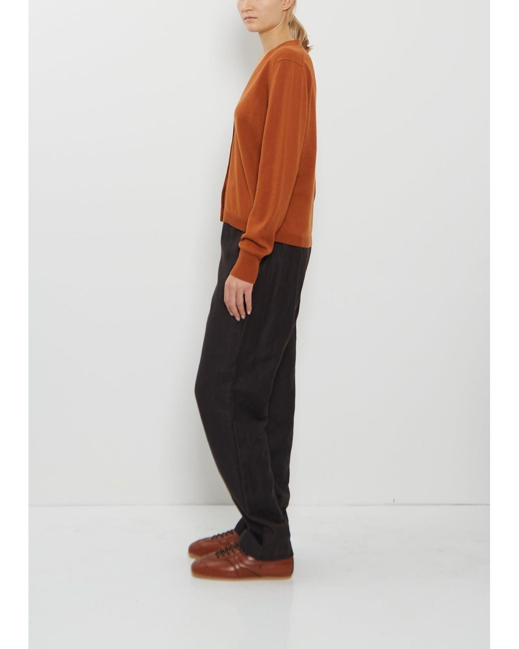 Begg x Co Black Mia Cashmere Cardigan