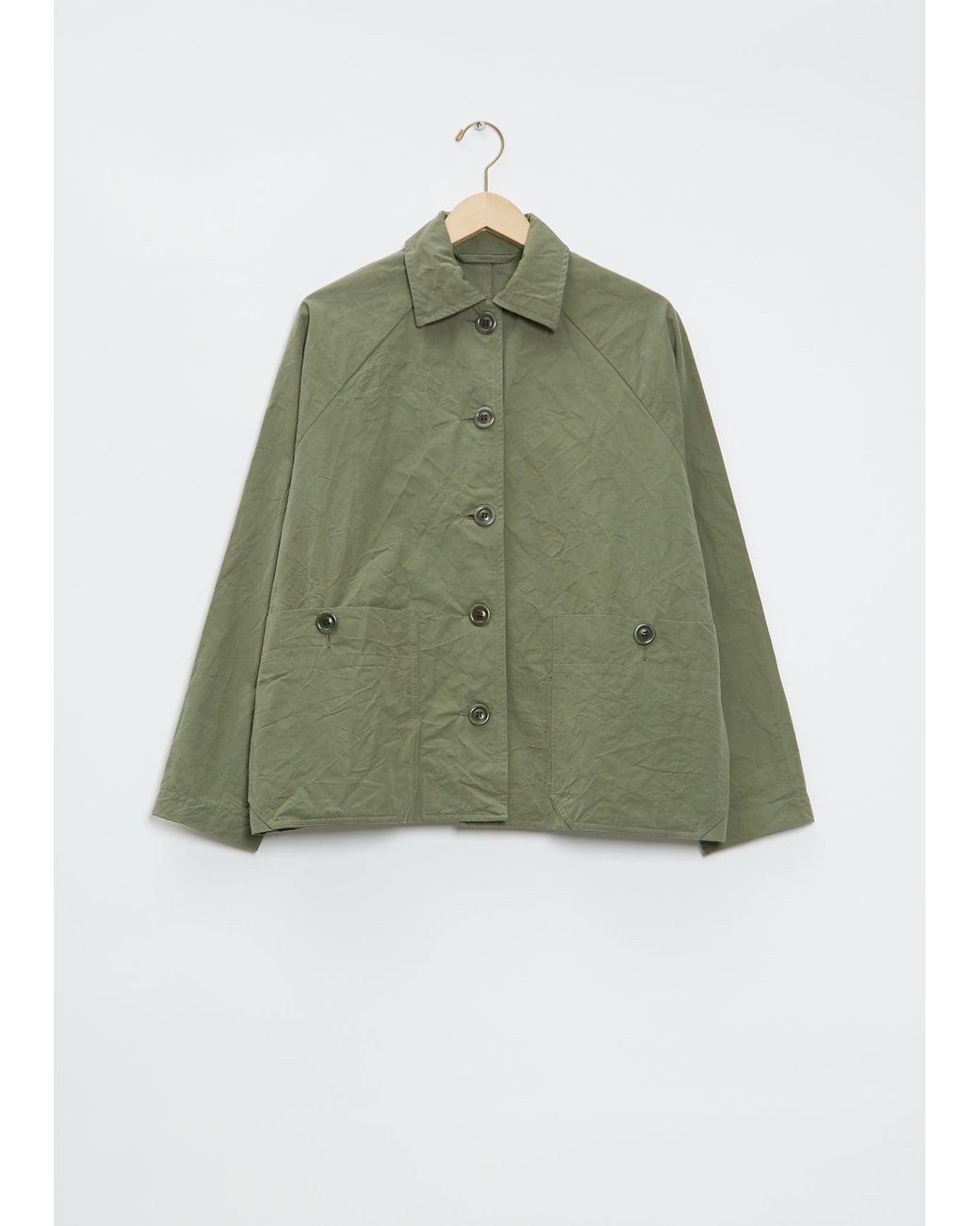 Casey Casey Rotty Cotton Jacket in Green | Lyst