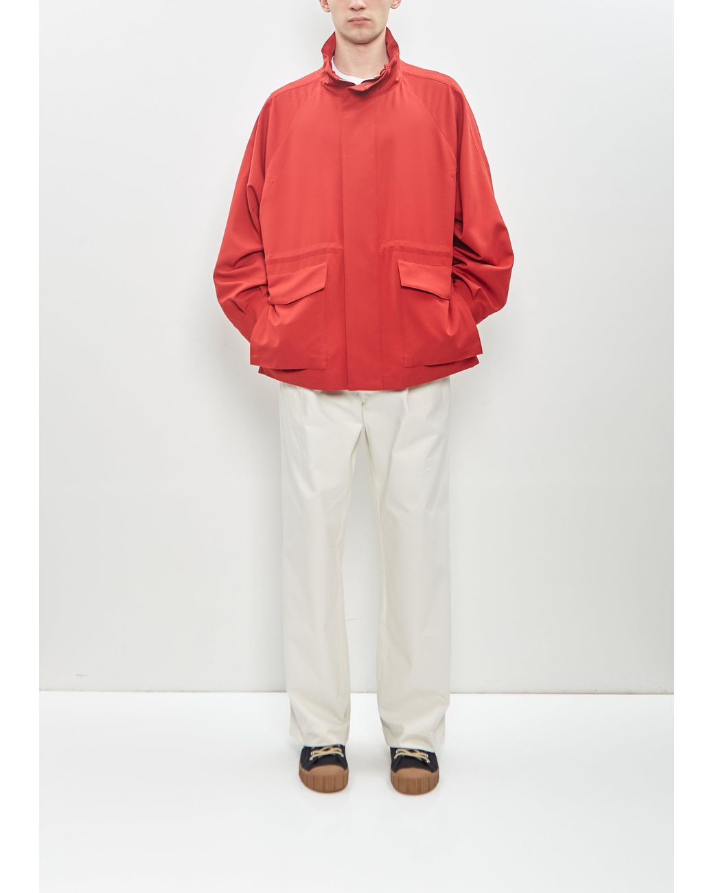 トップス AURALEE SUPER MILLED RIBKNIT ZIP BLOUSON neighboursaschafeb21ecomm-