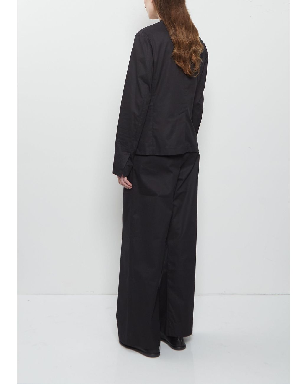 Meta Campania Collective Black Lee 3-button Light Cotton Formal Jacket
