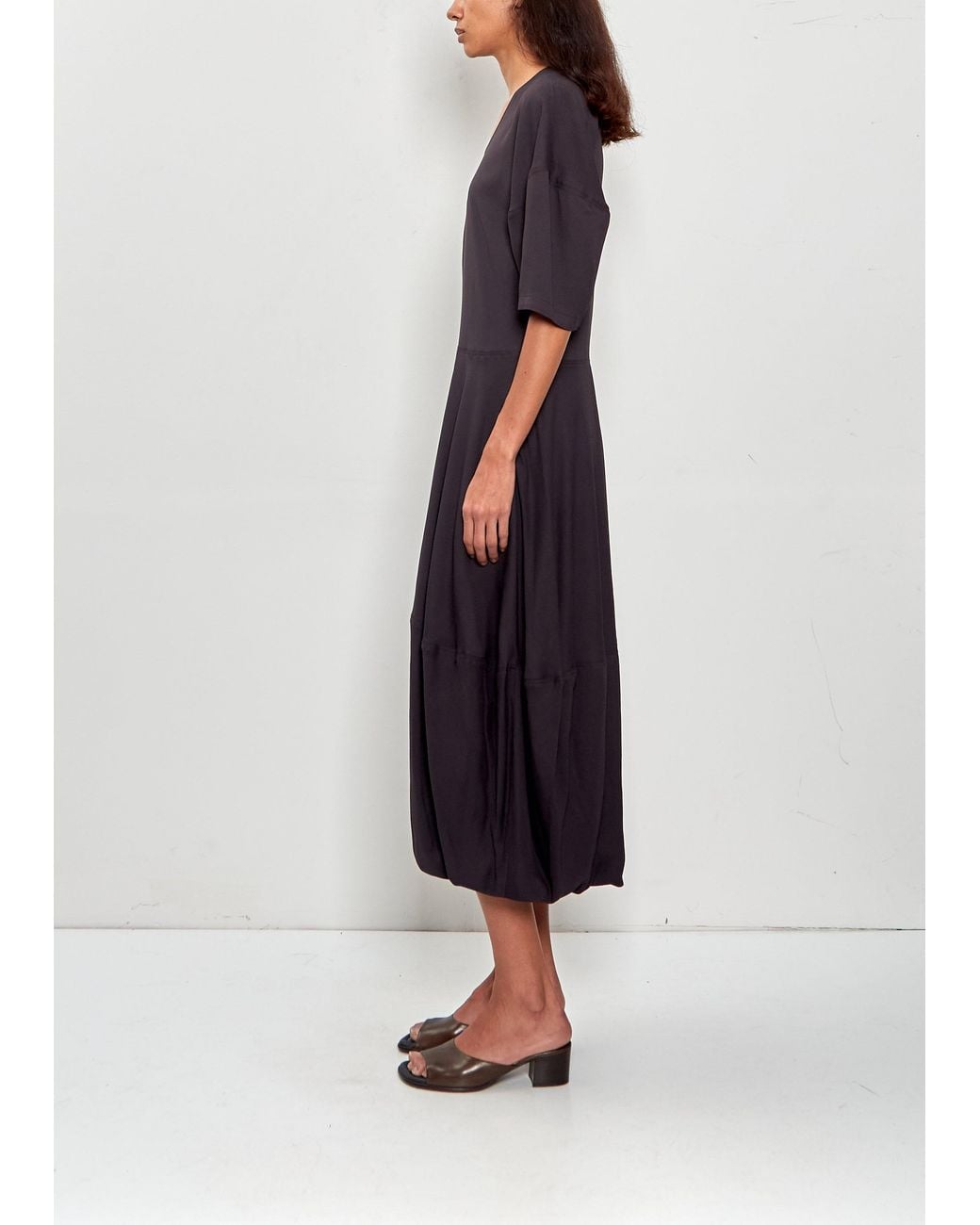 Lemaire Blue Balloon Fluid Dress