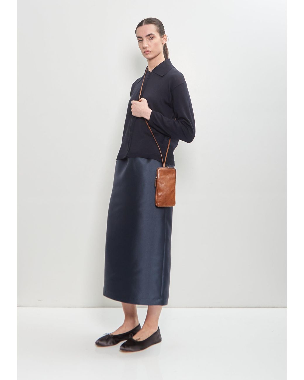 Bea Mombaers Phone Pocket in White | Lyst