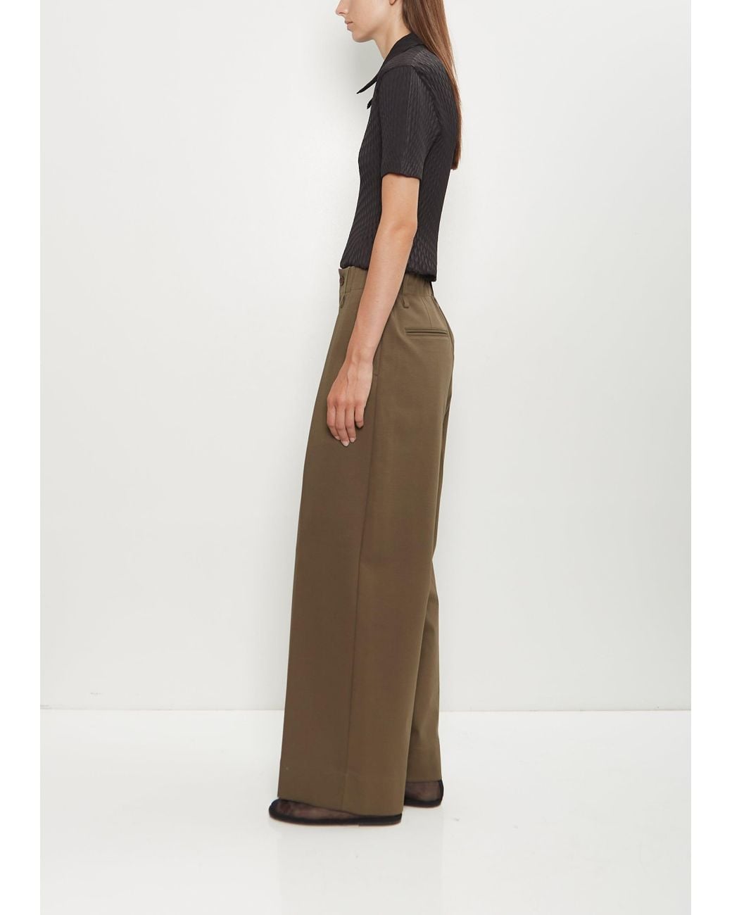 Issey Miyake Multicolor Simple Ensemble Pants