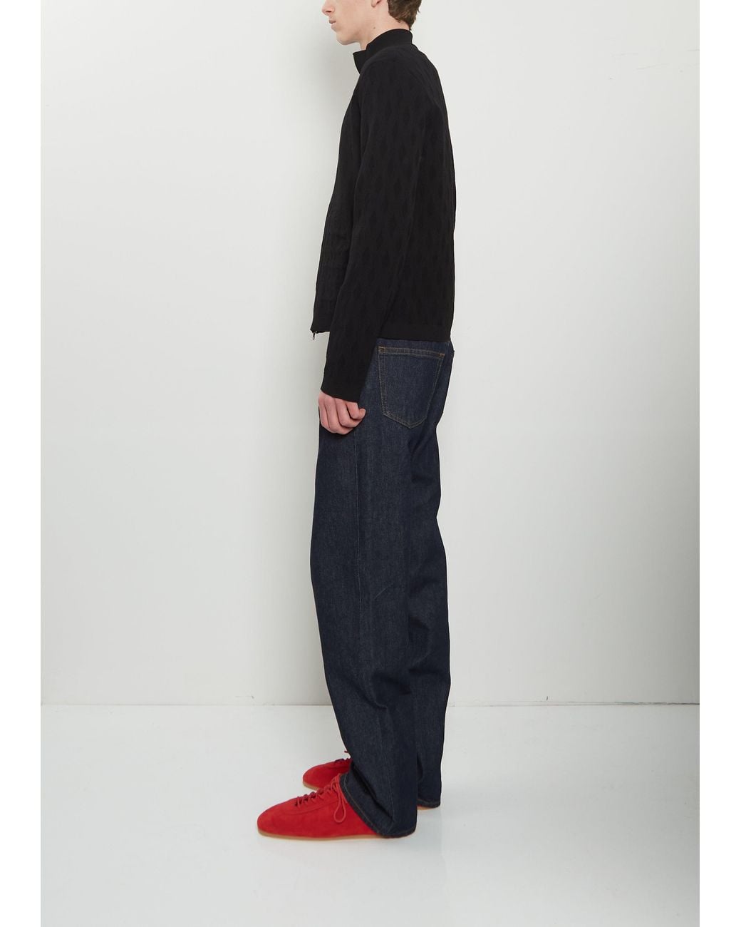 Dries Van Noten Black Marge Knit Cardigan