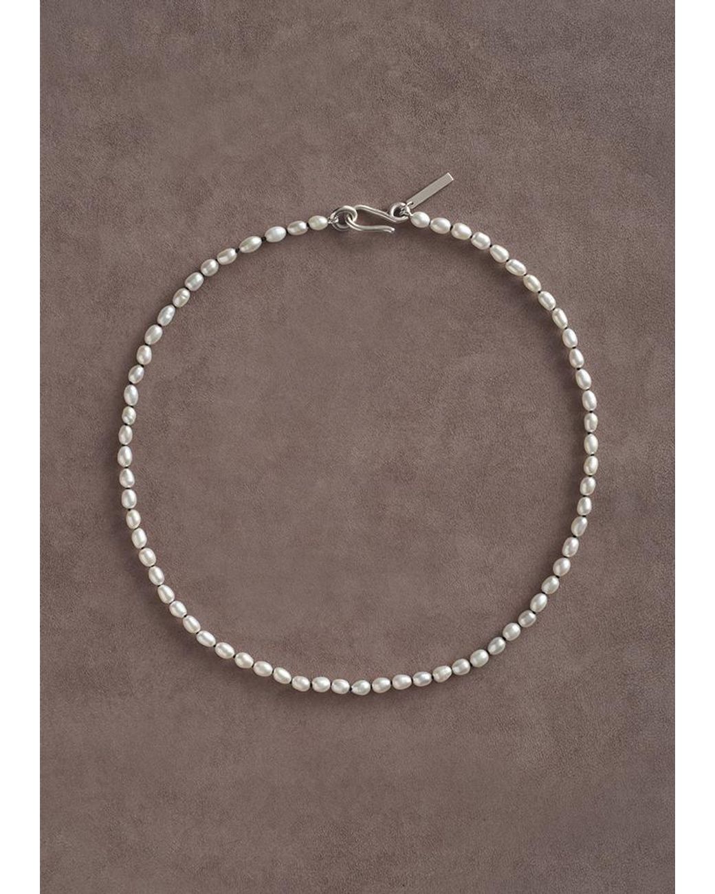 Sophie Buhai Tiny Pearl Collar in White | Lyst UK
