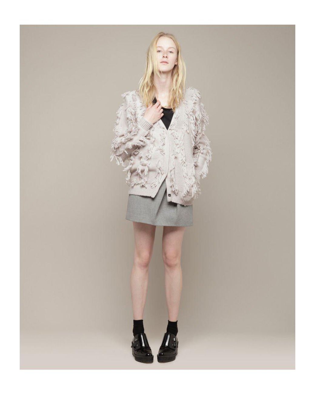 3.1 phillip lim fringed sweater discount