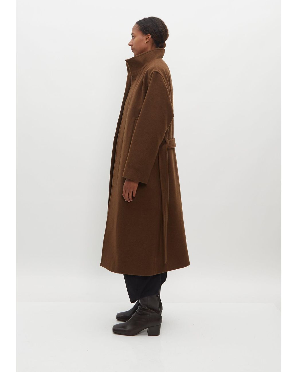 美品・タグあり】LEMAIRE Wool Light Robe Coat 【公式通販】