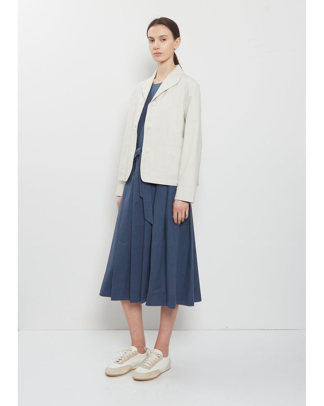 MHL by Margaret Howell White Field Cotton Jacket