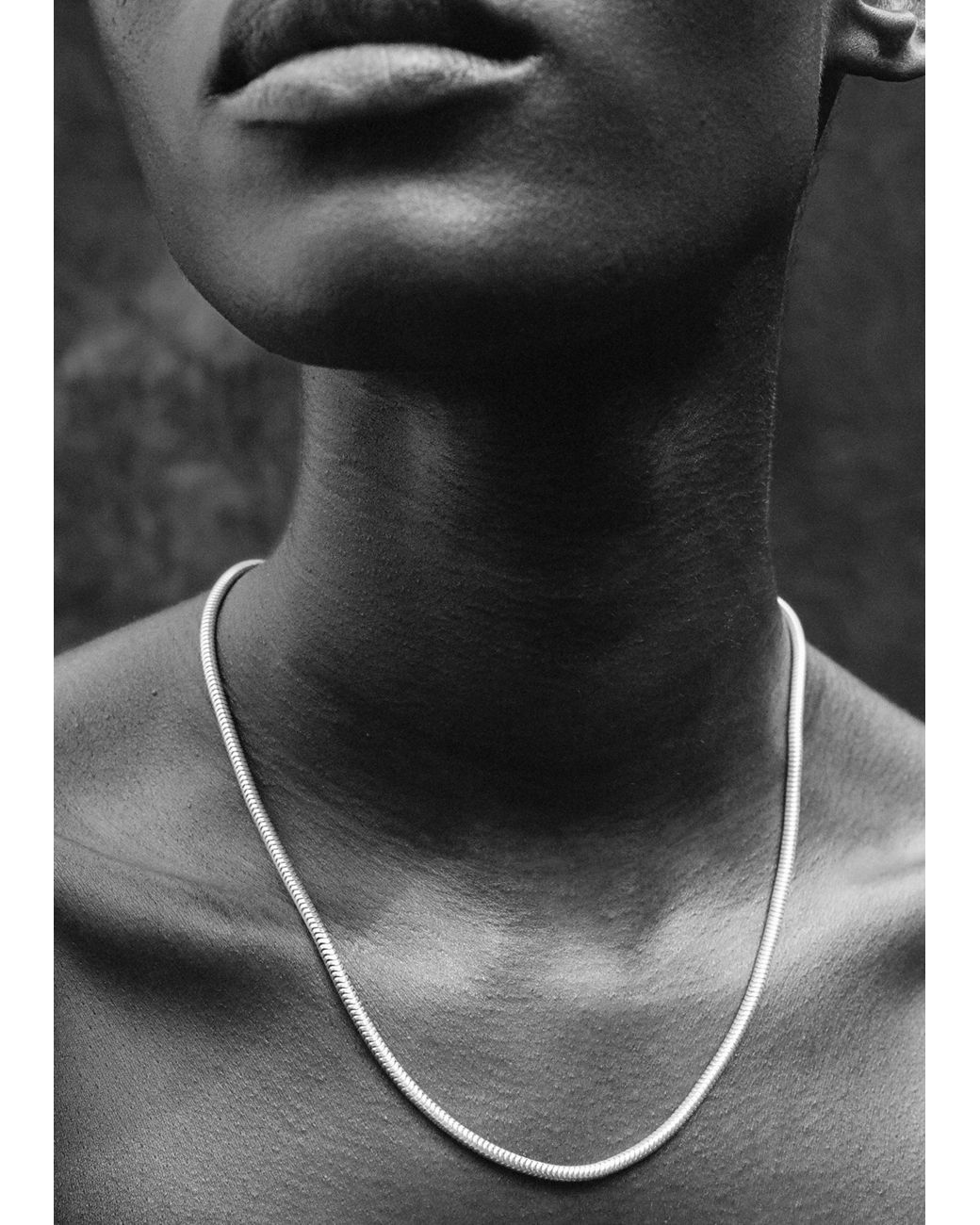 Sophie Buhai Black Serpent Silver Chain, 18