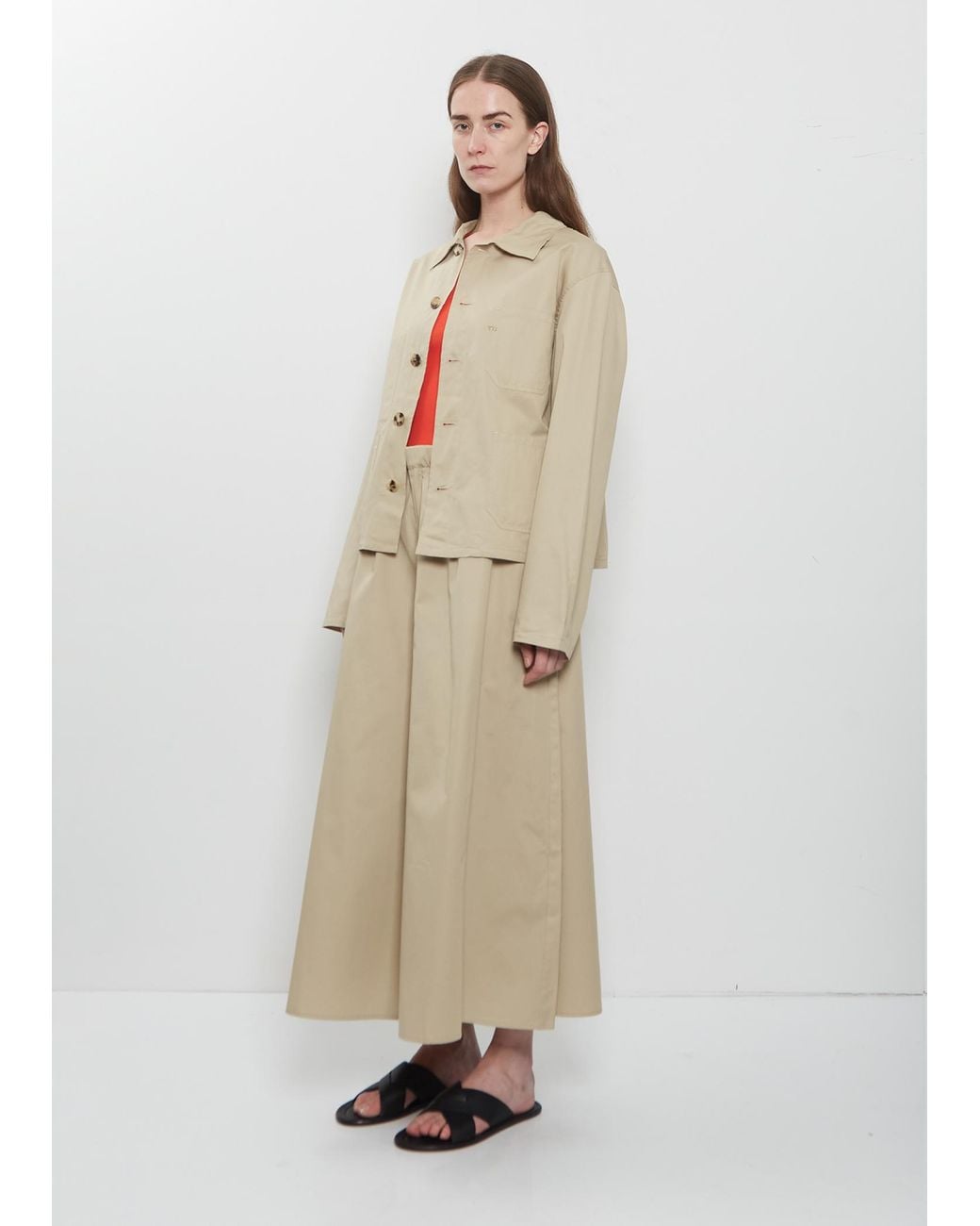 Meta Campania Collective Natural Bill Cropped Workwear Jacket