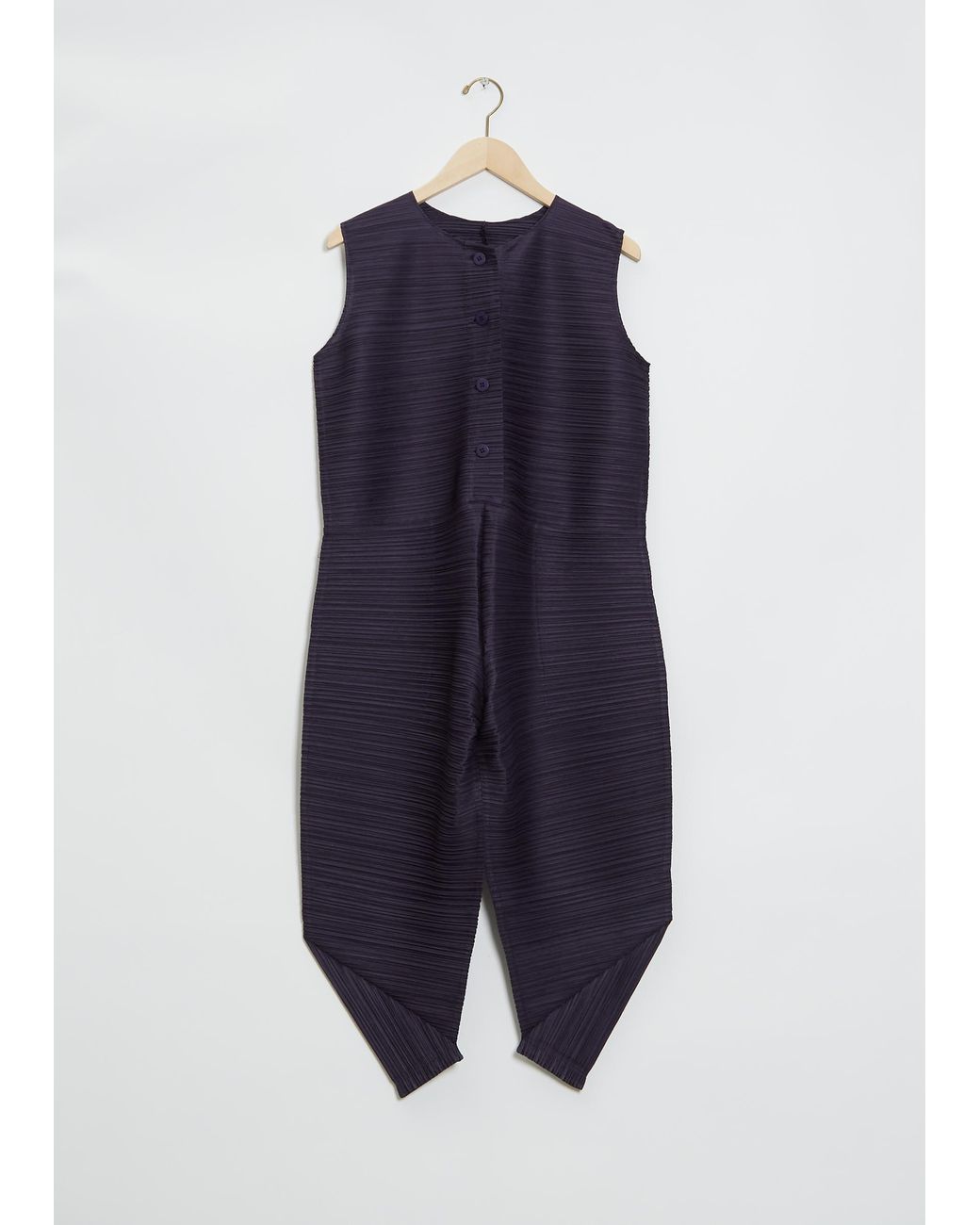Pleats Please Issey Miyake Women's Blue Thicker Bounce