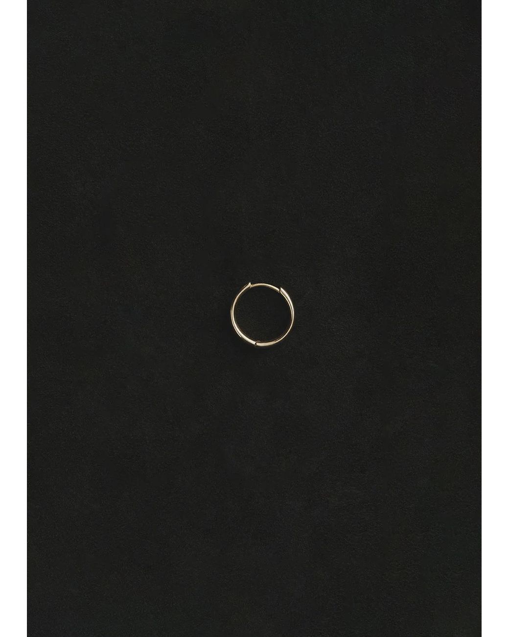 Sophie Buhai Black Gold Intrinsic Hoop Single