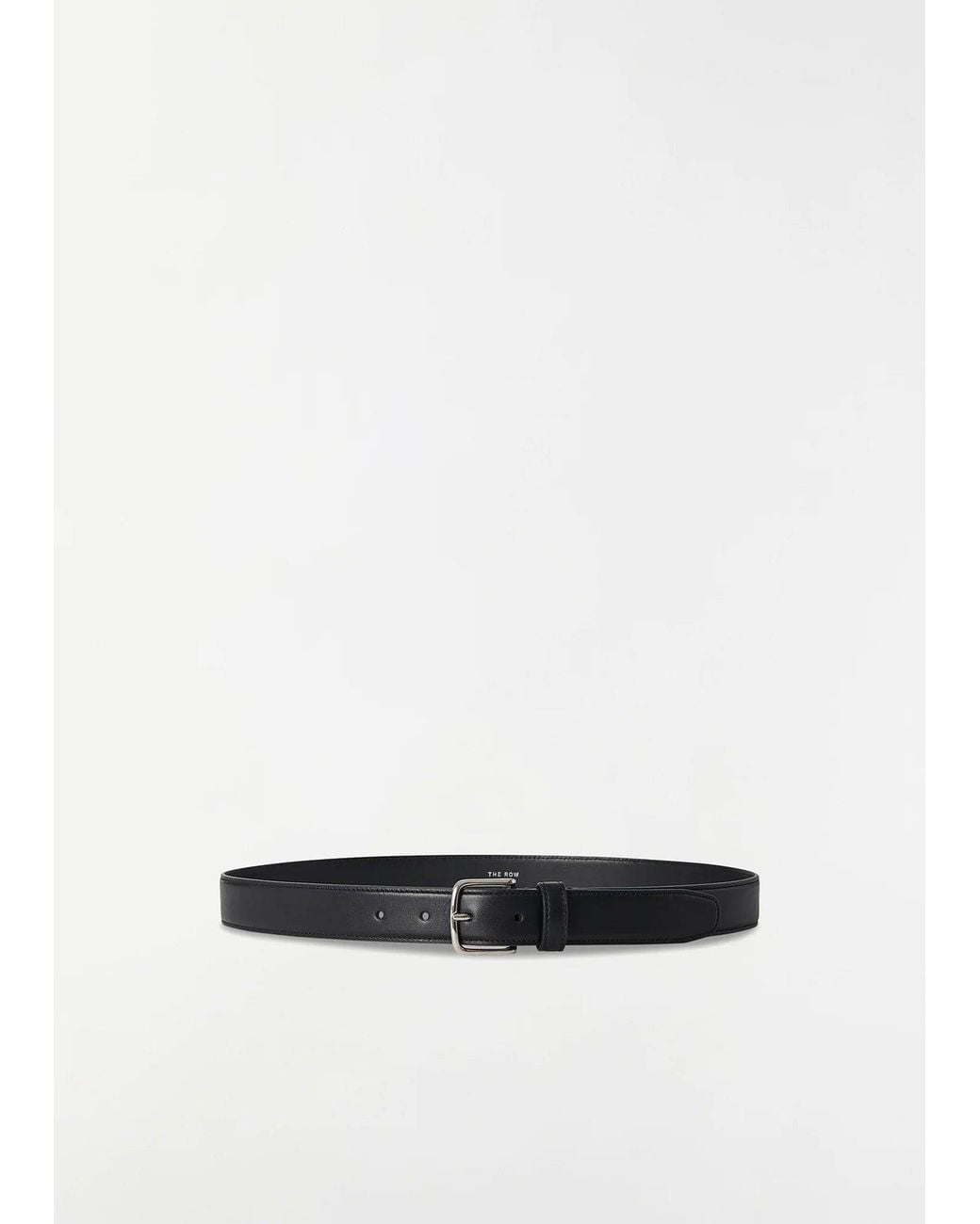 The Row White Classic Belt