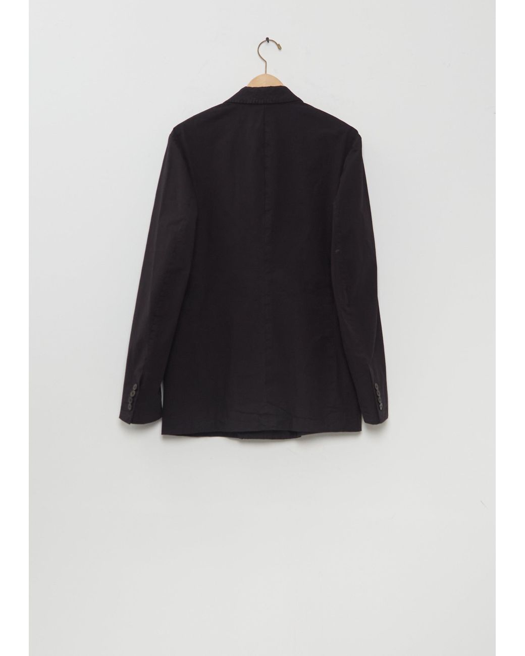 Dries Van Noten Black Balto Cotton Blend Jacket