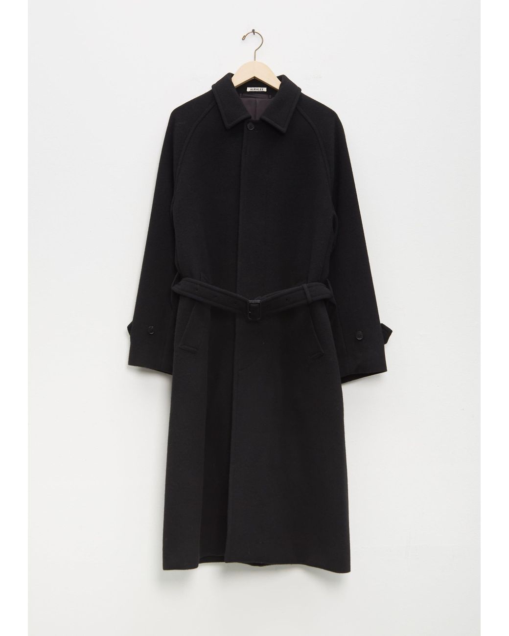 Super Fine Wool Mosser Soutien Collar Coat – La Garçonne