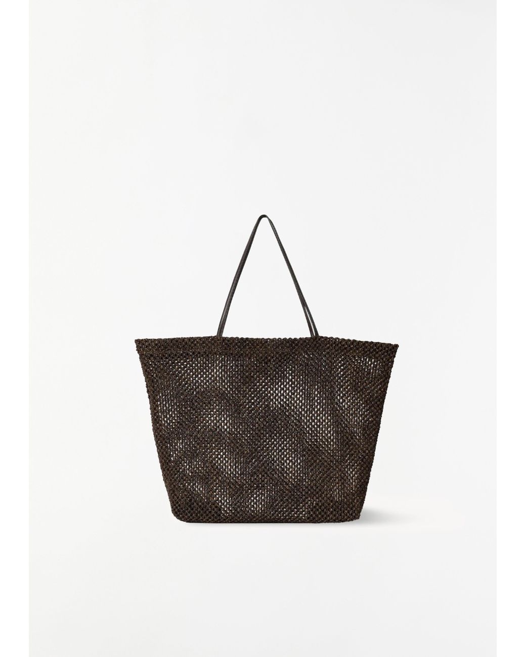 The Row Barn Raffia Tote Raffia in Brown | Lyst