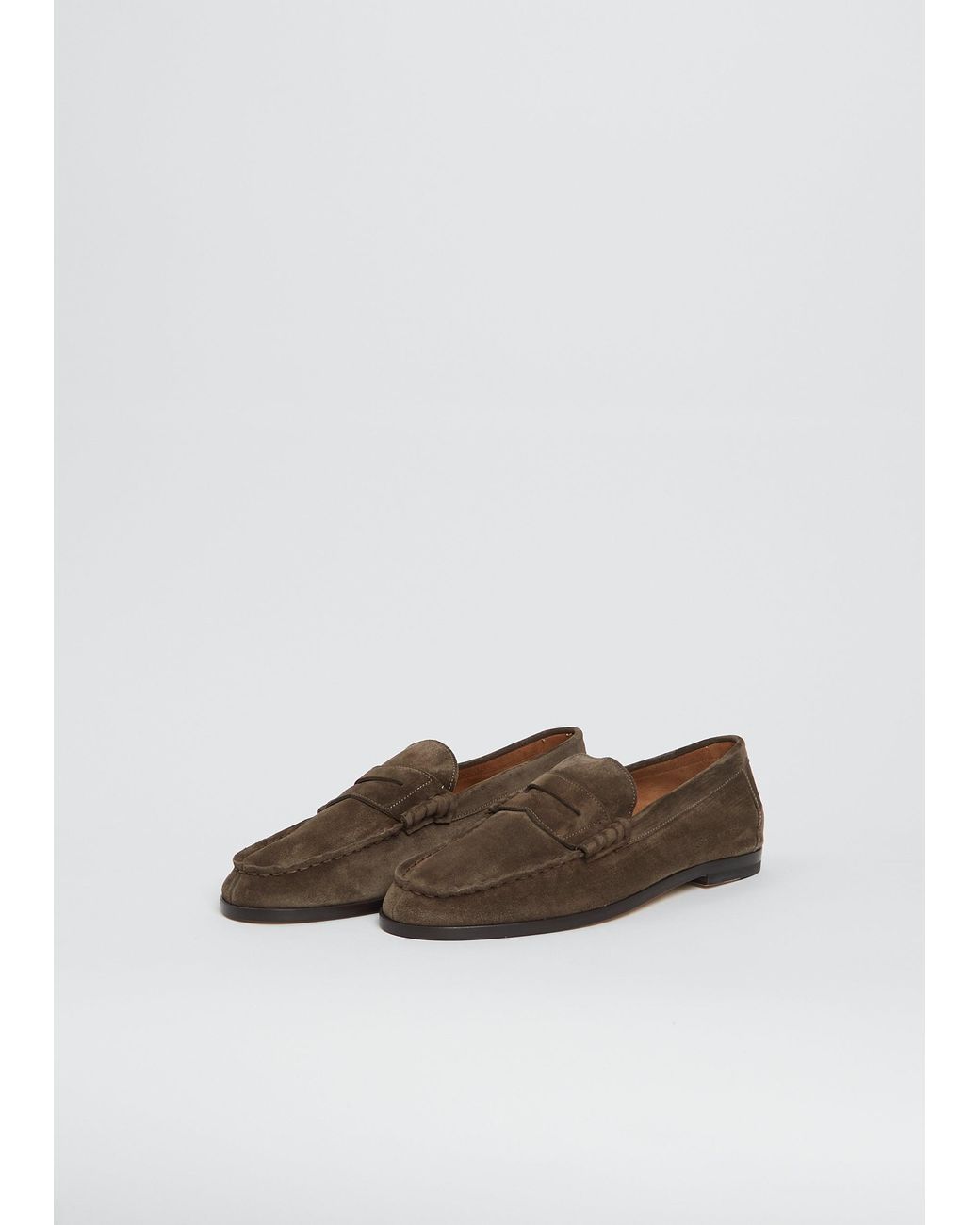Common Projects White Soft Suede Loafer