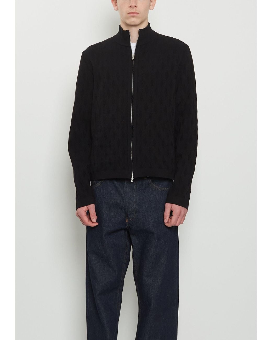 Dries Van Noten Black Marge Knit Cardigan