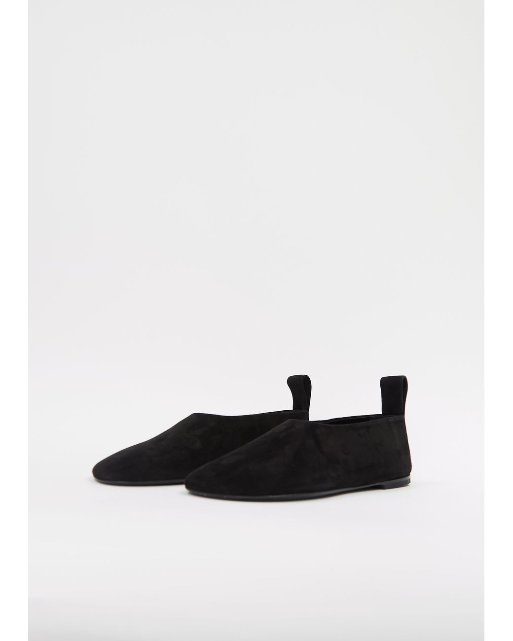 Sofie D'Hoore White Fontana Suede Ballerinas
