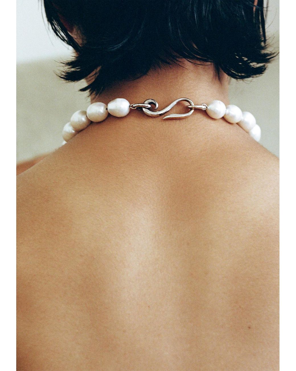 Sophie Buhai Deco Pearl Collar in White | Lyst