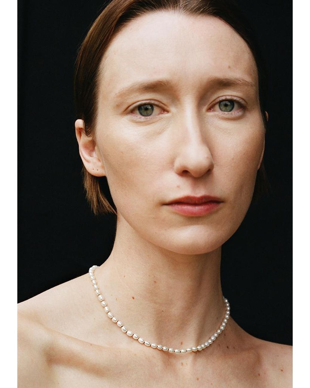 Sophie Buhai Tiny Pearl Collar in White | Lyst