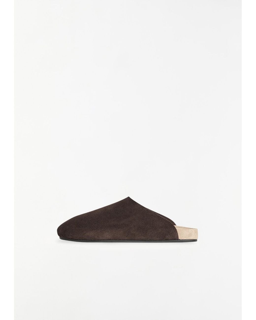 The Row White Hudson Mule Slides Two