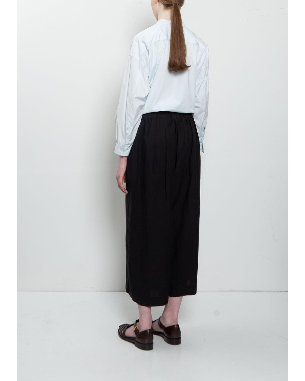 Arts & Science Black Buck Tuck Easy Wide Pants