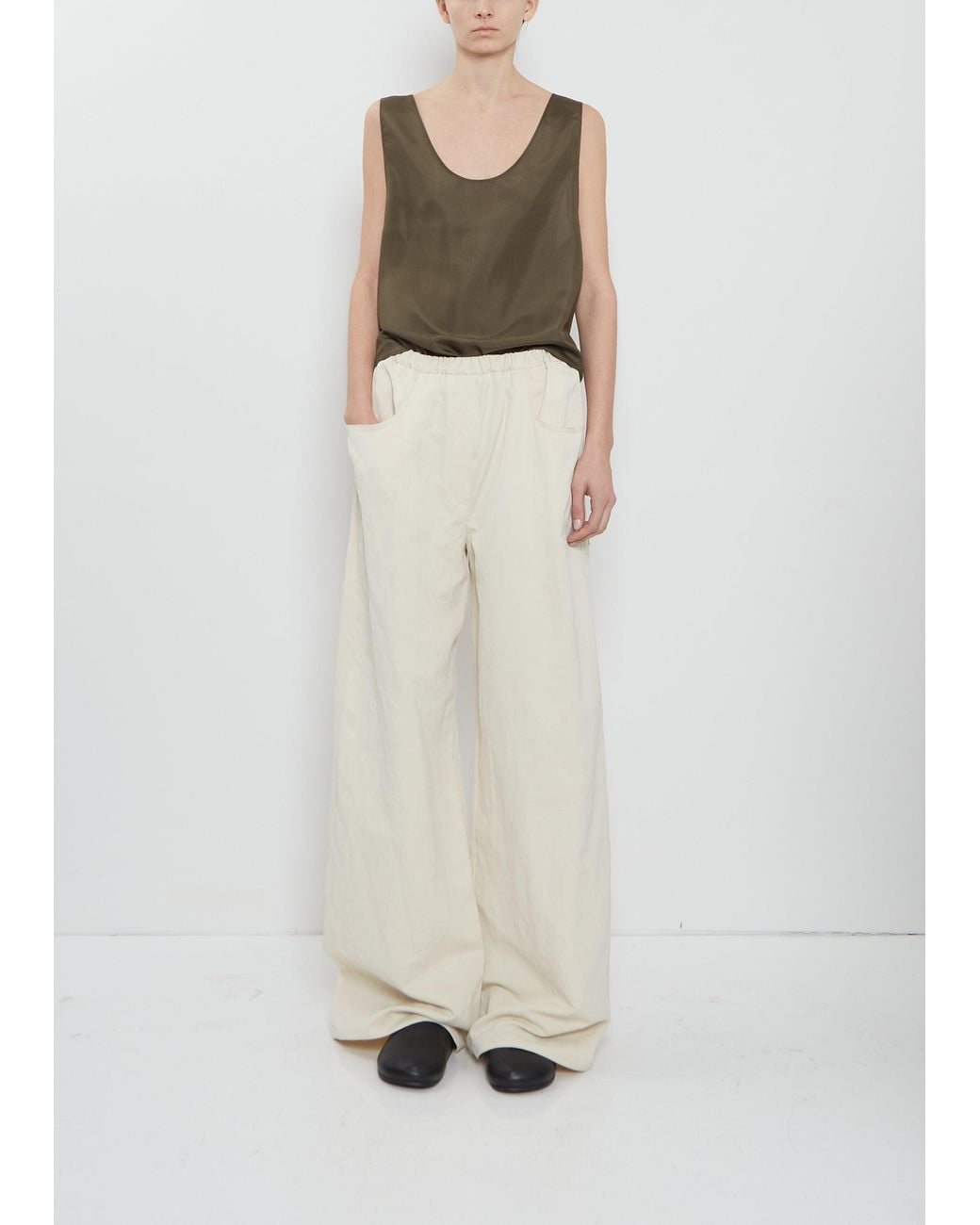 Ter Et Bantine White Over Linen Blend Pants