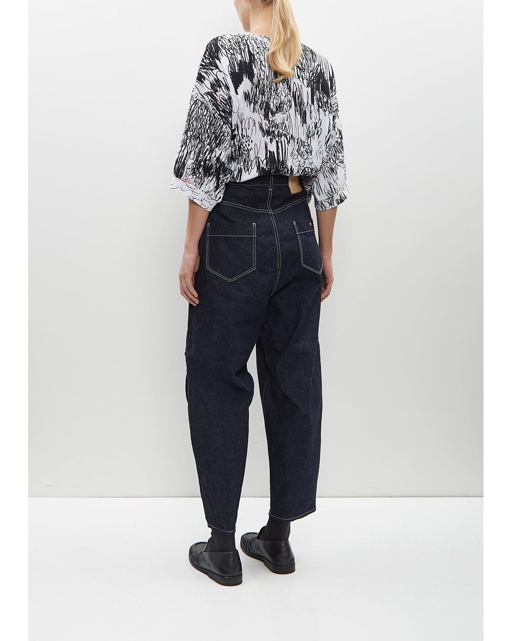 ミナペルホネン　ワイドデニム　40サイズ mina perhonen（ミナペルホネン）デニム/everyday/40サイズ ミナ