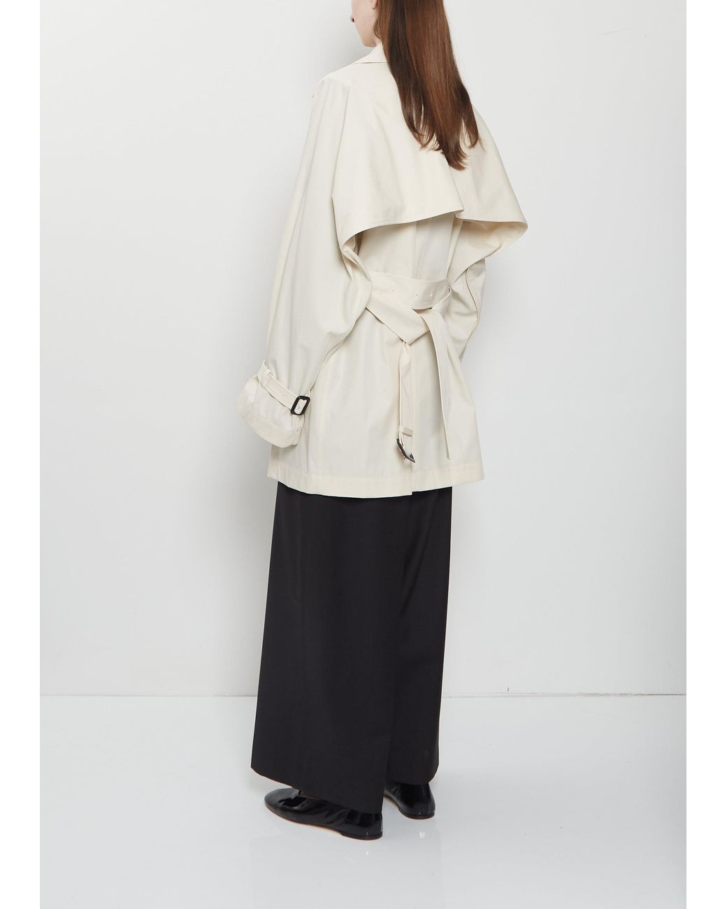 Totême Natural Washed Cotton Trench Coat