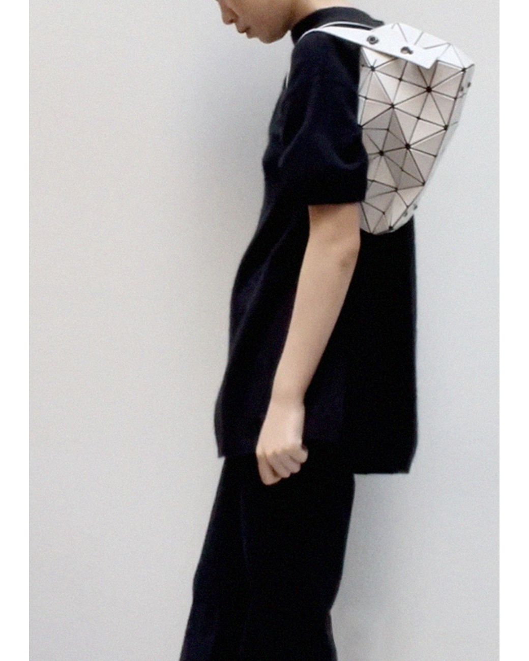 バッグ BAOBAO ISSEY MIYAKE BOSTON GUNL Boston Bag — White – La Garçonne