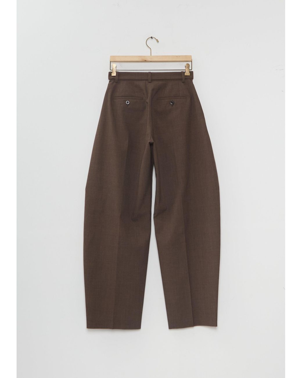 Sacai Brown Wool Suiting Pants