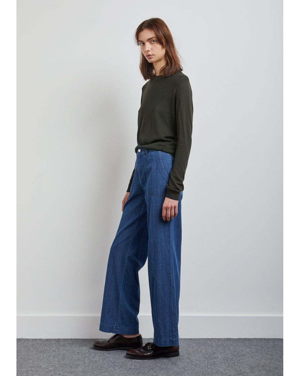 A.P.C. Denim Seaside Jeans in Blue | Lyst