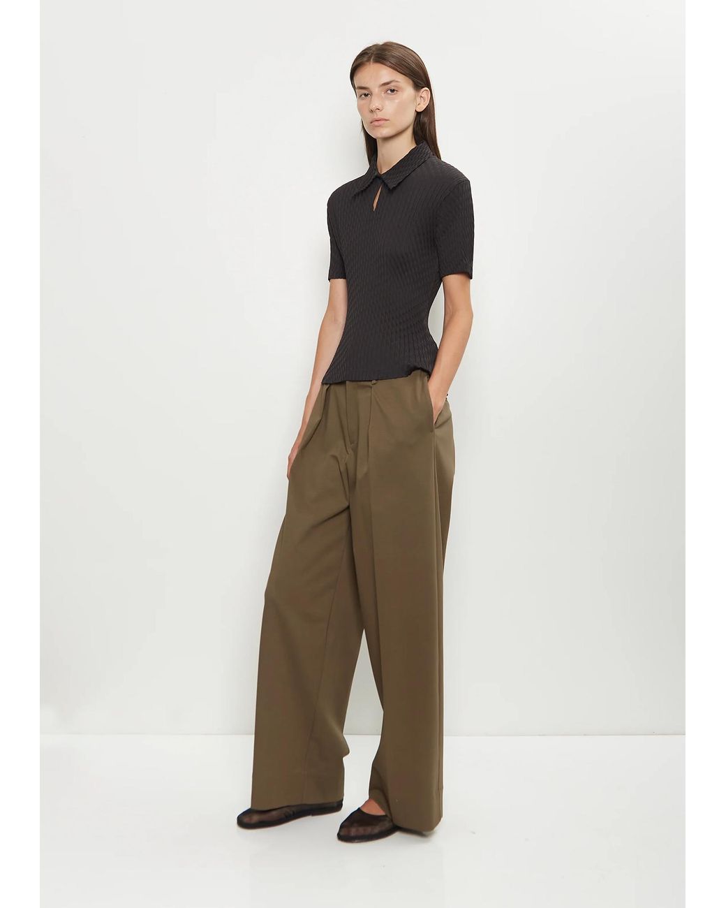 Issey Miyake Multicolor Simple Ensemble Pants