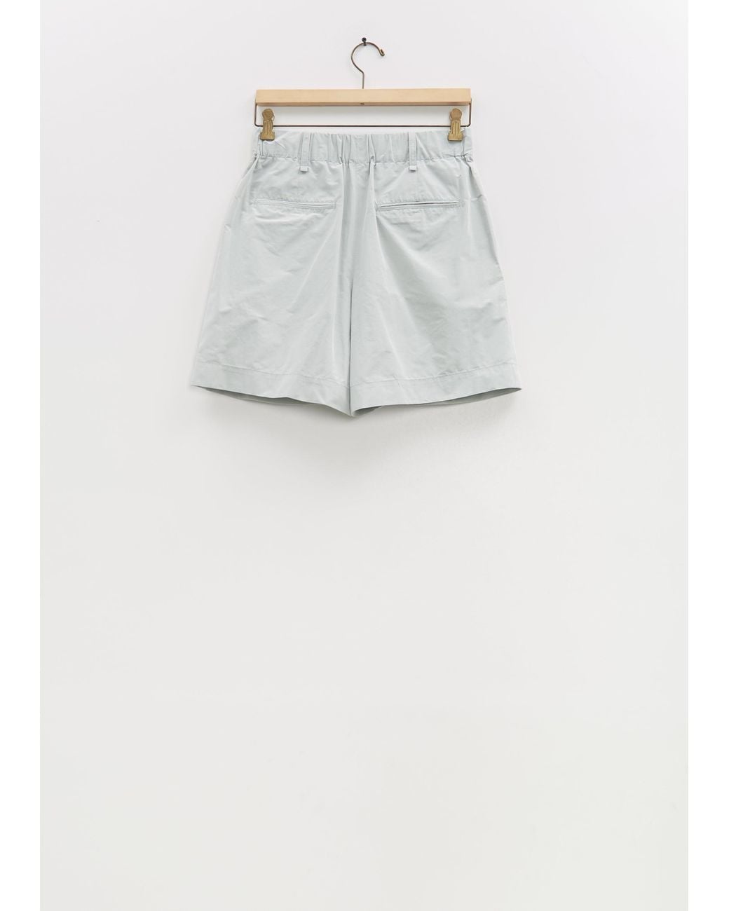 Issey Miyake White Crumpled Technical Cotton U Pants