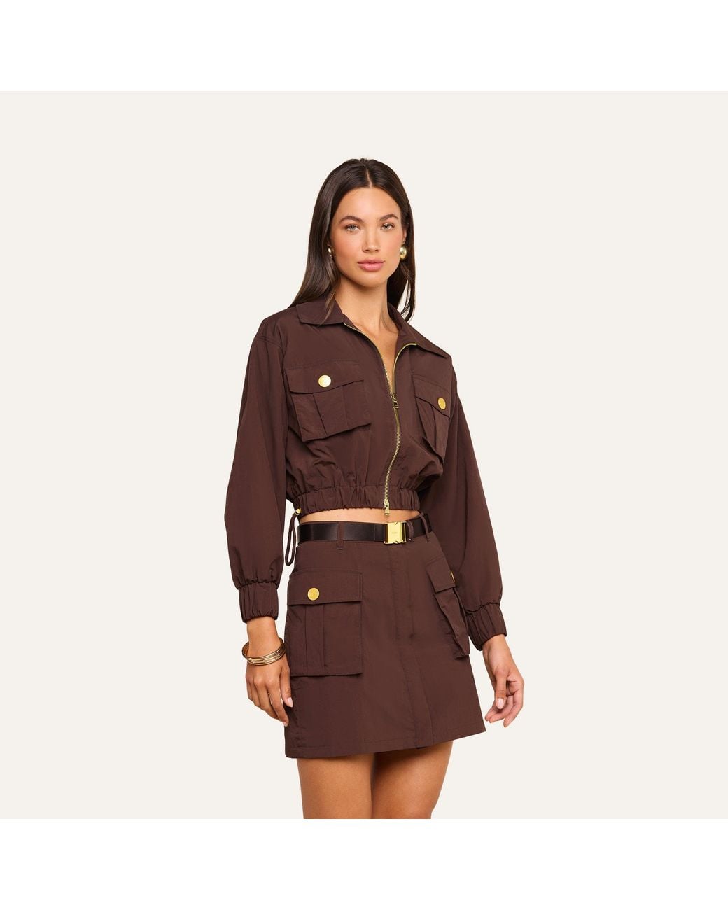 L'Agence Multicolor Kade Windbreaker
