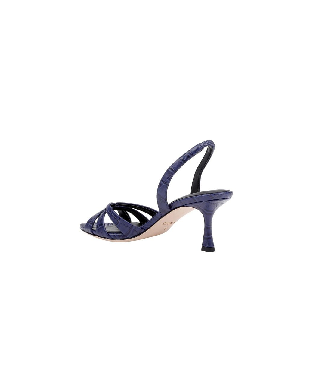 L'Agence Blue Colwill Slingback Sandal