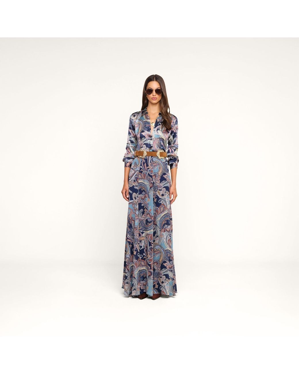 L'Agence Natural Chayenne Suede Belt