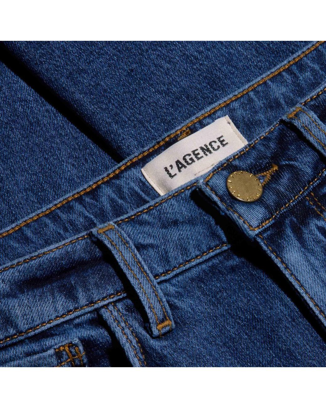 L'Agence Blue Celestia Slim-Leg Jean