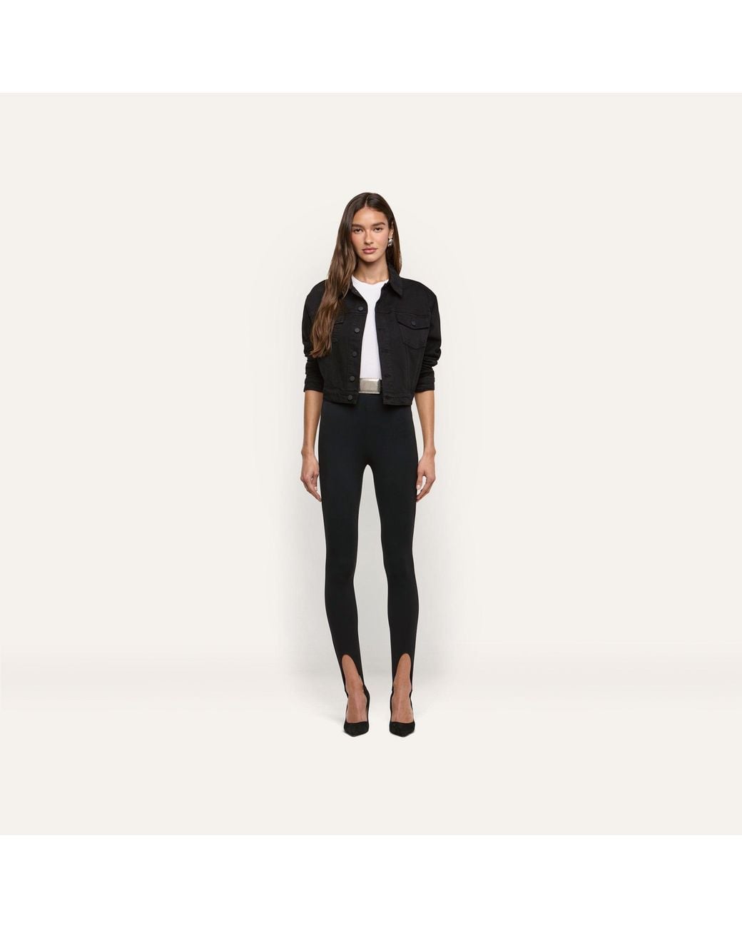 L'Agence Black 'Agence Alessia Jean Jacket