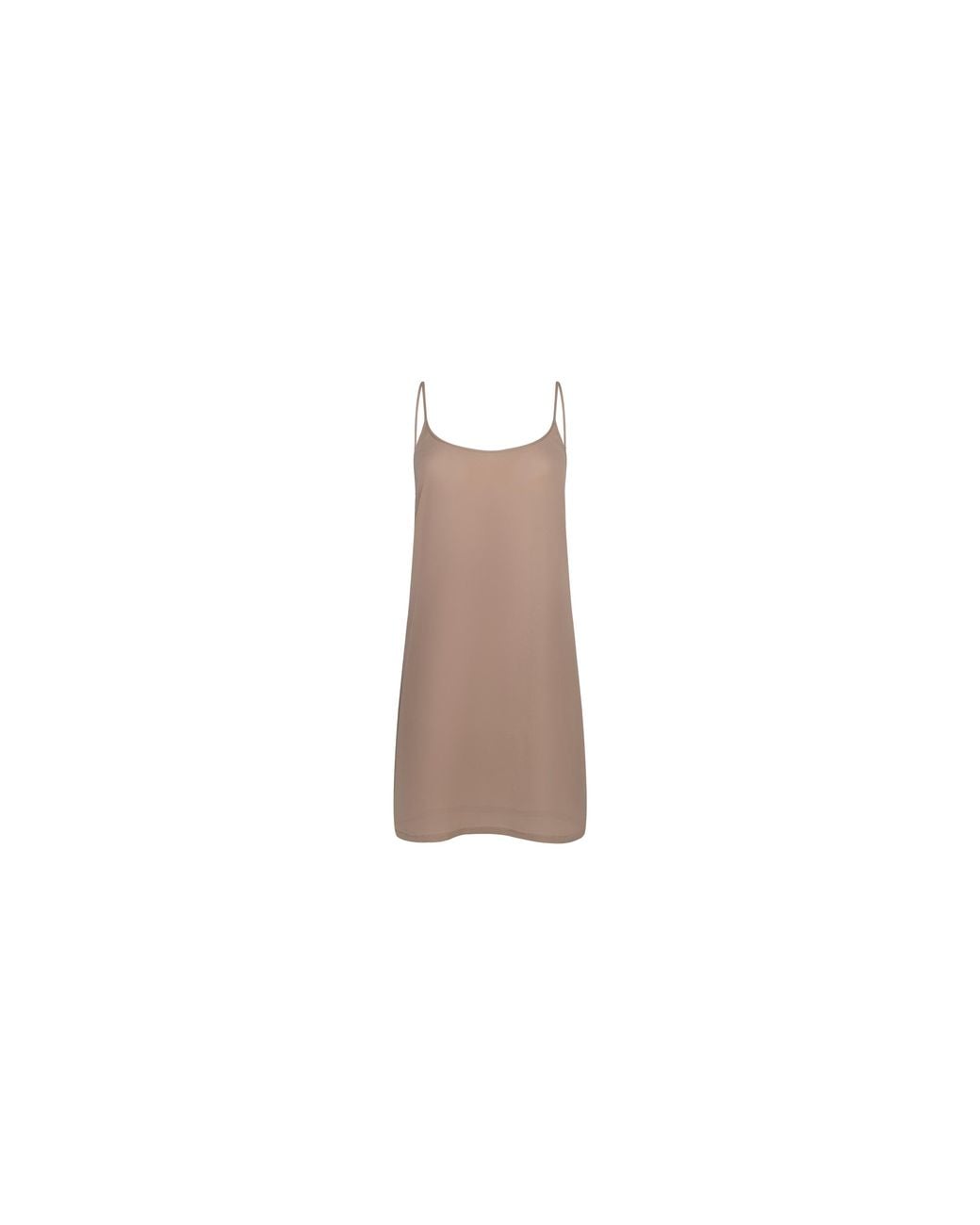 L'Agence Natural Raye Slip Lining Dress