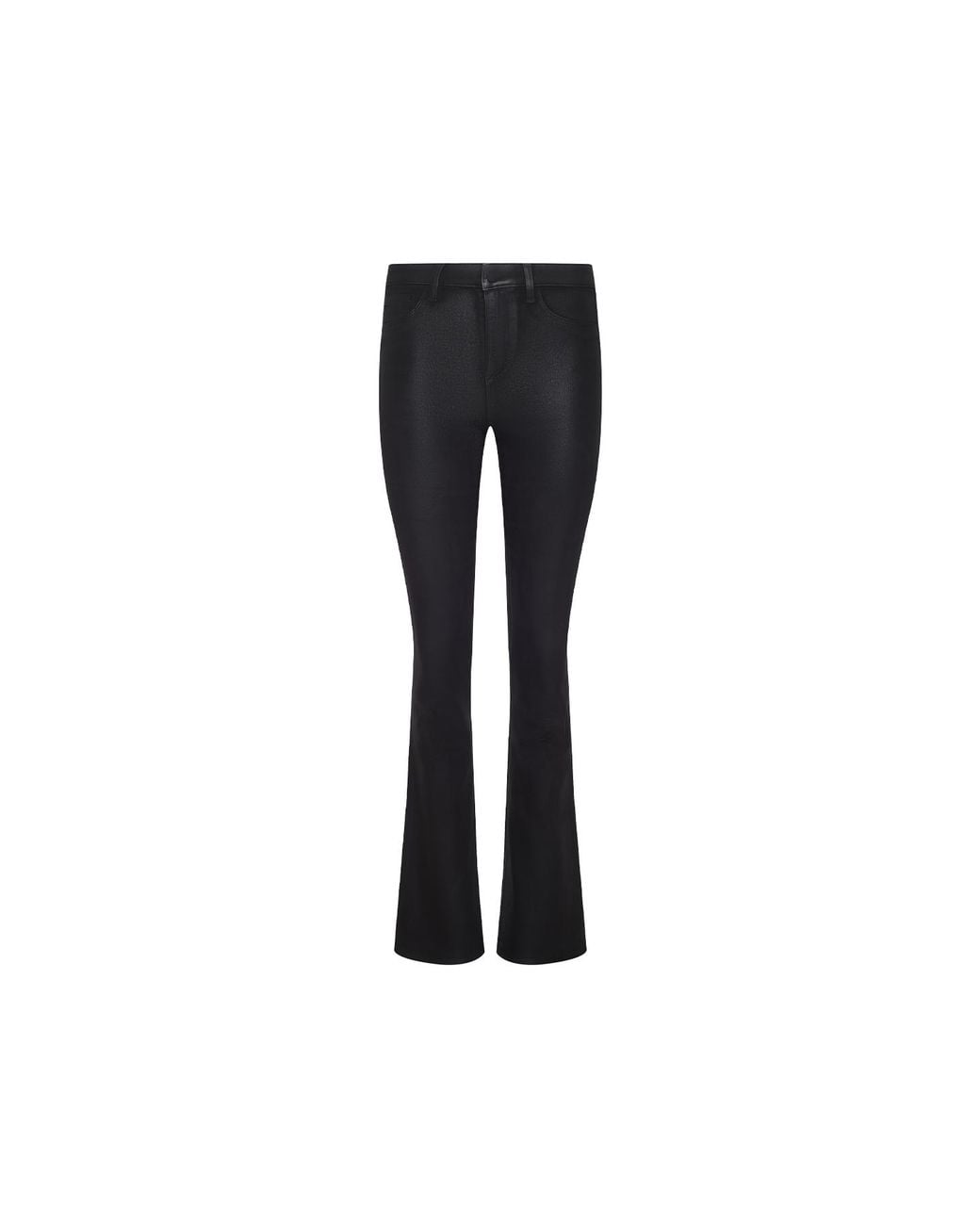 L'Agence Black Selma Feather Coated Jean