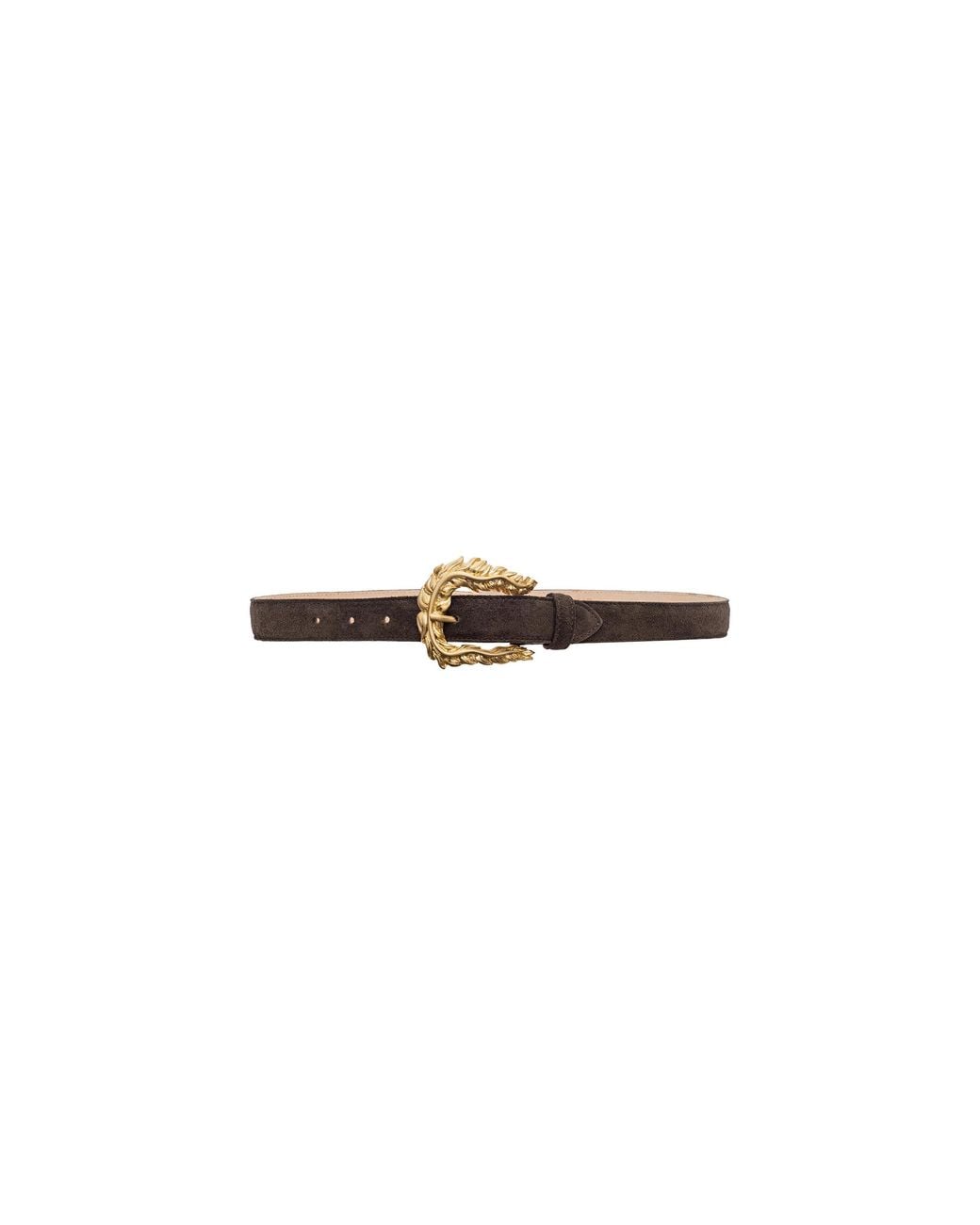 L'Agence Natural Sedaris Suede Belt